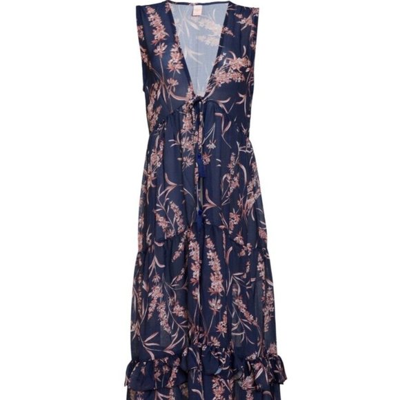 NWT Cover-up with Front Tie Anthropologie by Encantadore Size M - Picture 1 of 5